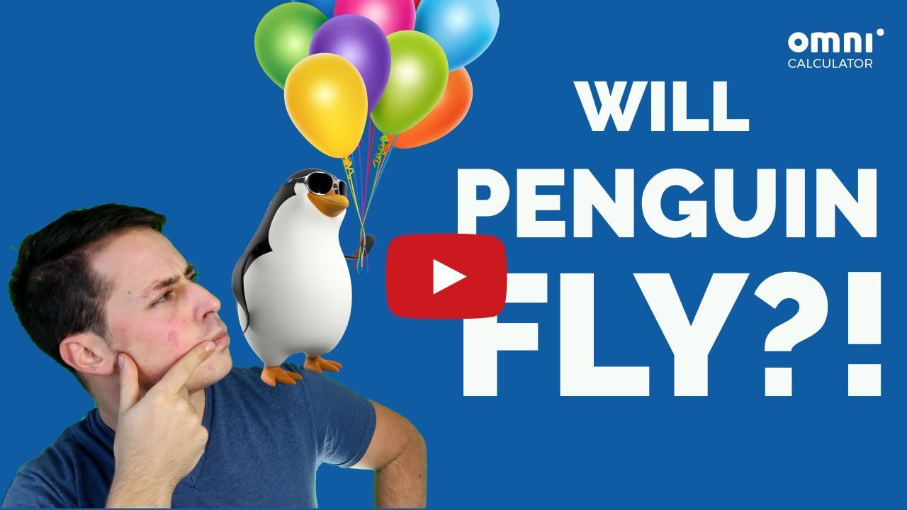 We levitated a penguin using helium balloons!